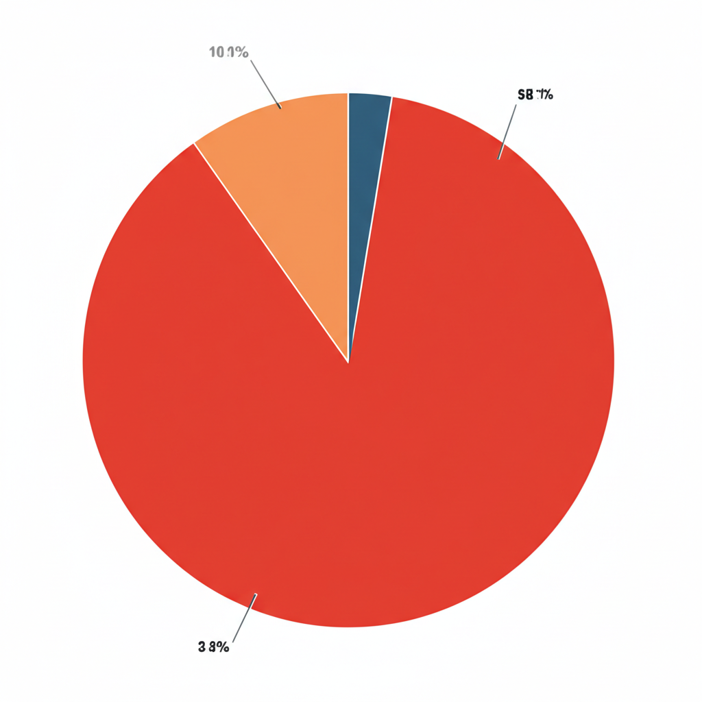Biểu đồ phân chia doanh thu quảng cáo YouTube 
