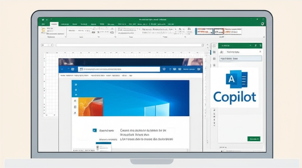 Biểu tượng Copilot tích hợp vào các ứng dụng Microsoft 365 