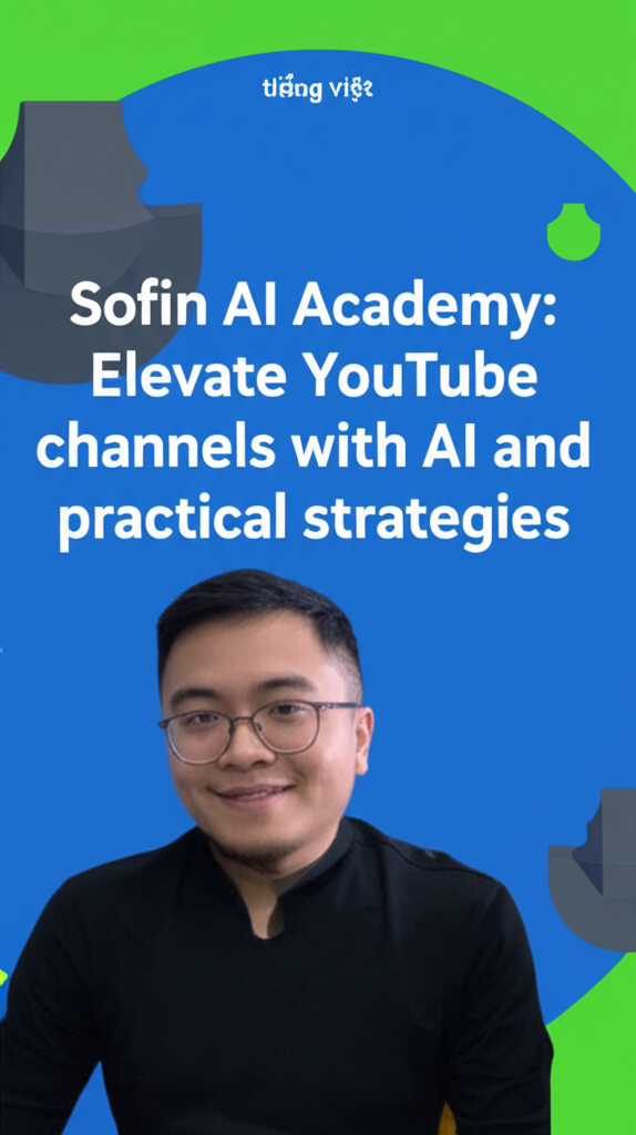 Sofin AI Academy: Nâng tầm kênh YouTube bằng AI và chiến lược thực chiến
