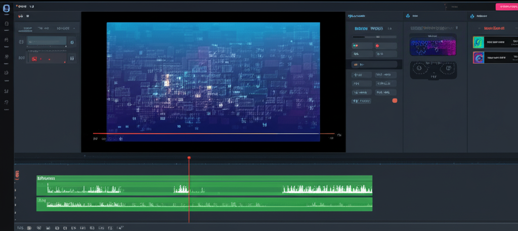 Màn hình chỉnh sửa intro/outro video trên nền tảng AI 